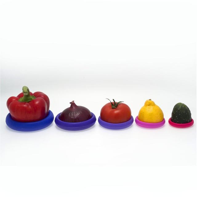 Food Huggers Set of Five - Bright Berry