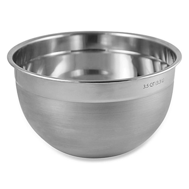Stainless Steel 3.5 Quart Mixing Bowl