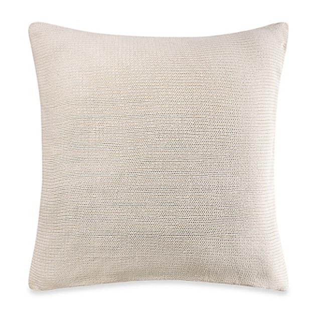 Kenneth Cole Reaction Home Mineral European Pillow Sham in Ivory