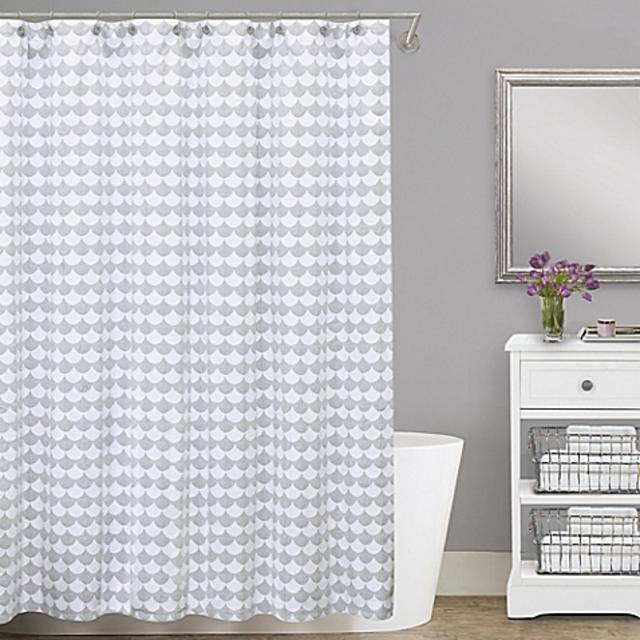 Lamont Home® Finley 72-Inch x 72-Inch Cotton Matelasse Shower Curtain