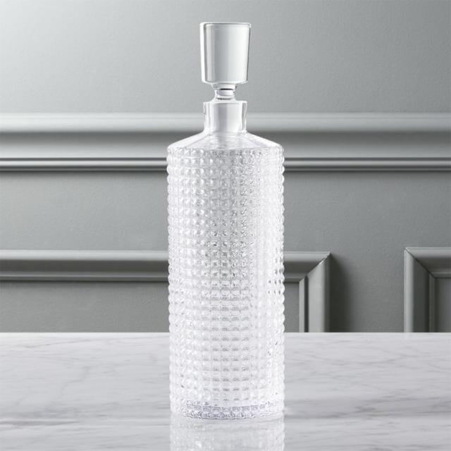 CB2 stud liquor decanter