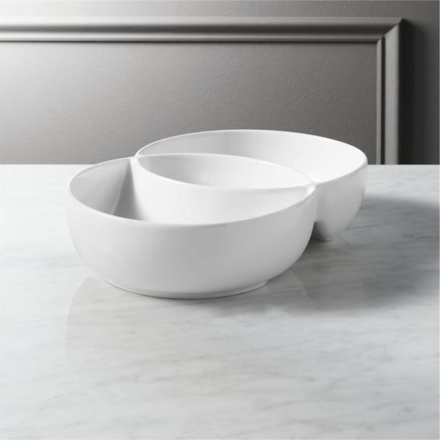 venn diagram snack bowl