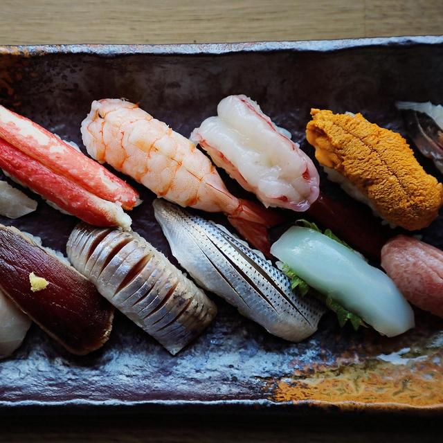 Sushi on our honeymoon
