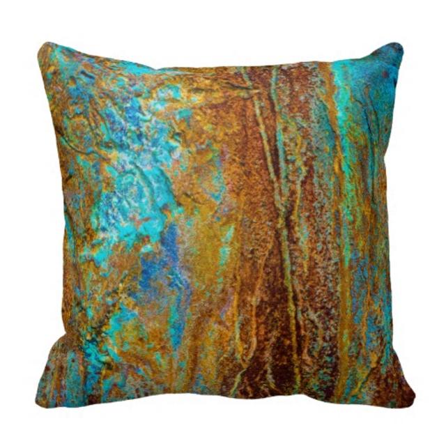 Colourful Corrosion Pillows
