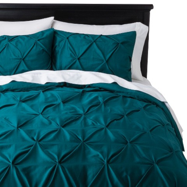 Threshold™ Pinched Pleat Duvet Cover Set