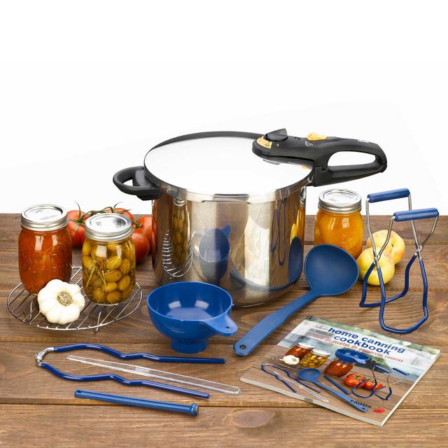 Fagor Duo 9-Piece Pressure Canner and Cooker Set