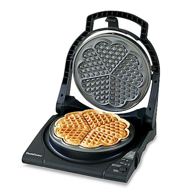 Chef'sChoice® WafflePro Five of Hearts Electric Waffle Maker