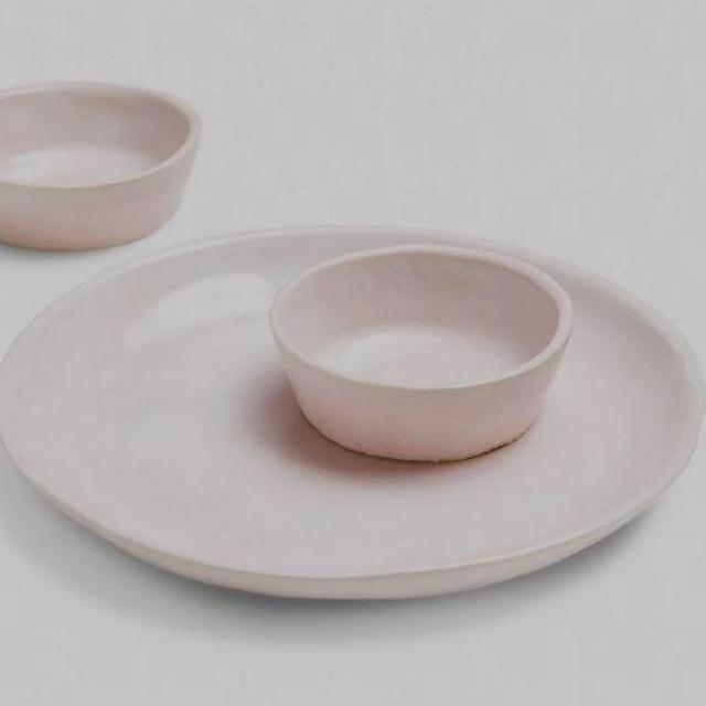 Pink Salt Dish