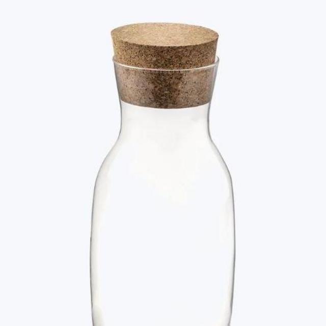 Glass Carafe w/ Cork Stopper