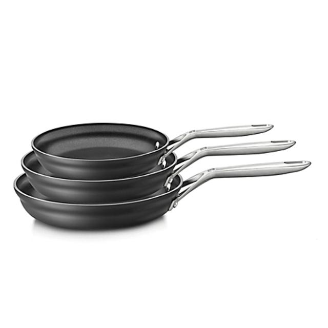 Zwilling® Motion Nonstick Hard Anodized 3-Piece Fry Pan Set