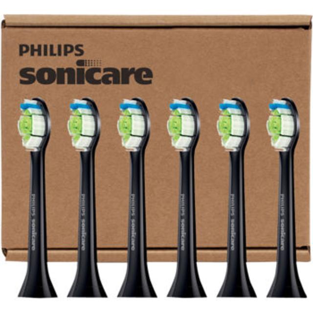 Philips Sonicare DiamondClean Standard Black Brush Heads 6-pack