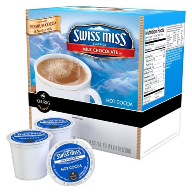 Swiss Miss Milk Chocolate Hot Cocoa Keurig K-Cups - 16 ct product details page