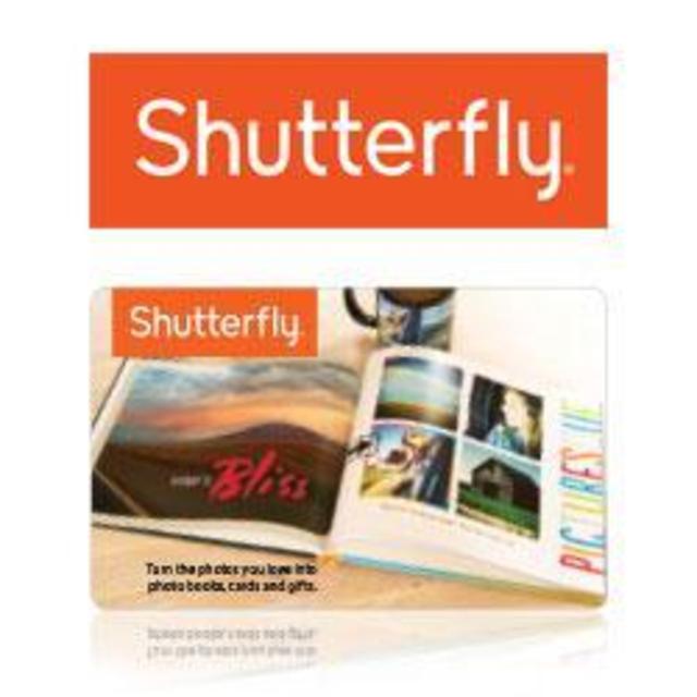 Shutterfly Gift Certificate