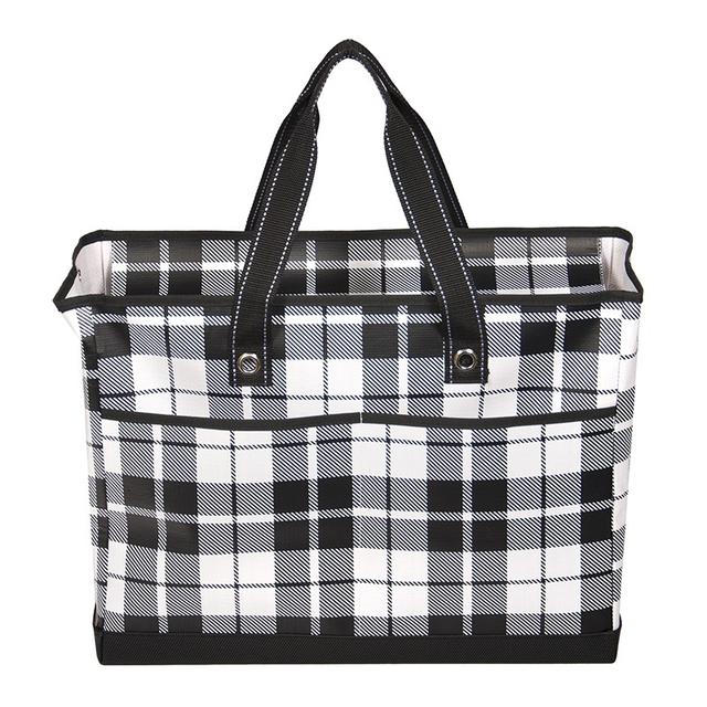 The BJ Bag in Bachelor Plaid
