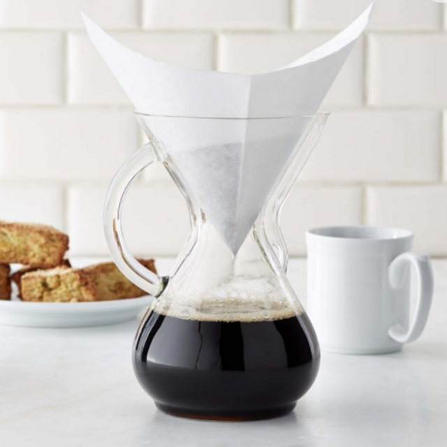 Chemex® 6-Cup Pour-Over Glass Handle Coffee Maker