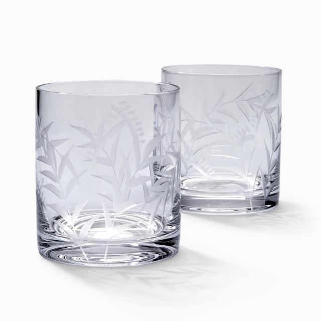 Tommy Bahama Double Old Fashioned Glass Set - Set of 2