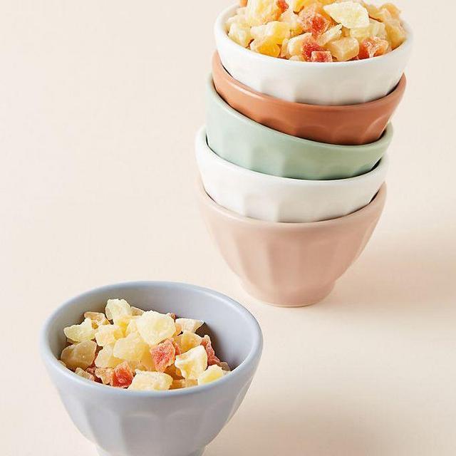 Mini Matte Latte Bowls, Set of 6 - Sand Dune