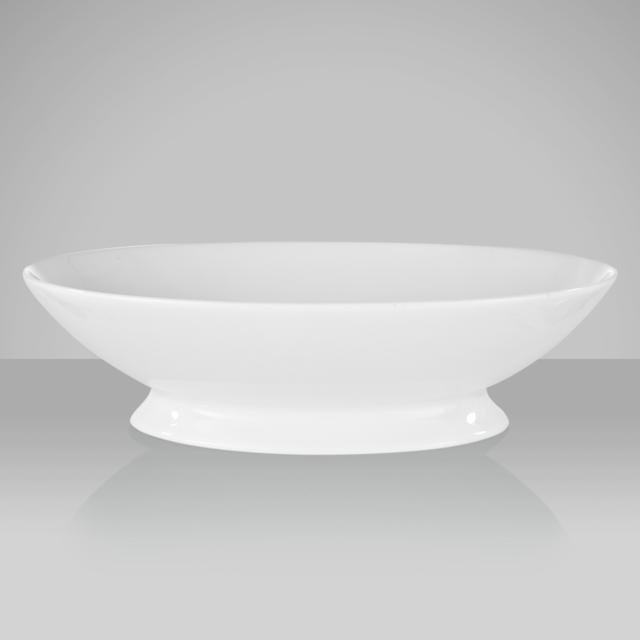 Wedgwood White China Footed Oval Server, 25cm