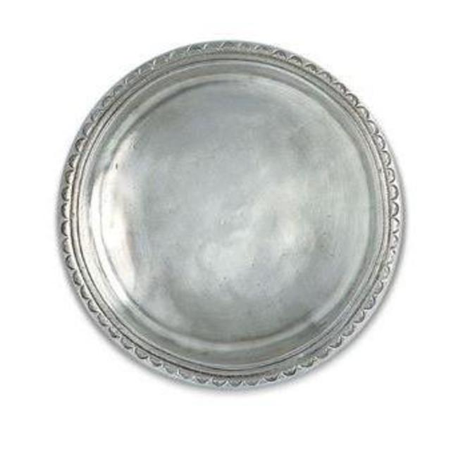 MatchScallop Rimmed Bottle Coaster