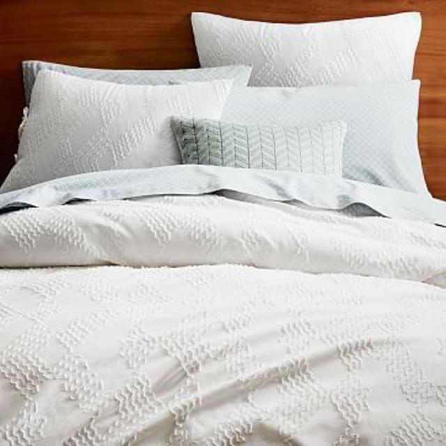 Roar + Rabbit Organic Crisscross Duvet Cover + Shams