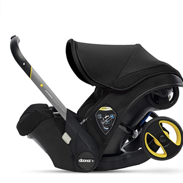 Doona Infant Car Seat & Latch Base - Car Seat to Stroller in Seconds