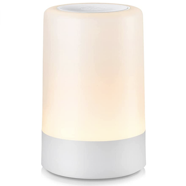 G Keni Nursery Night Light for Babies, LED Bedside Touch Sensor Lamp for Kids Breastfeeding and Sleep Aid, USB Rechargeable Nursery Lamp Dimmable Warm Night Light, Soft Eye Caring