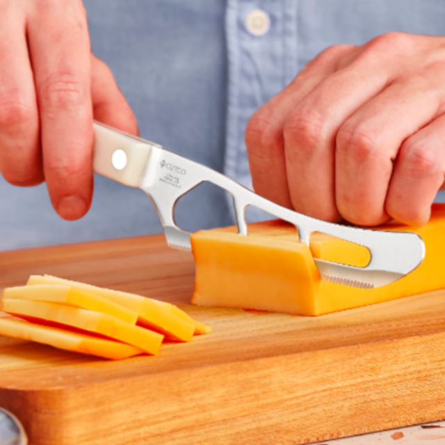 Traditional Cheese Knife (Pearl White)