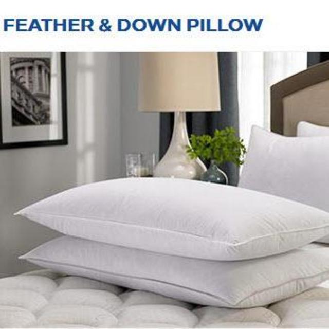 Hilton Feather & Down Pillow - Firm, King Size