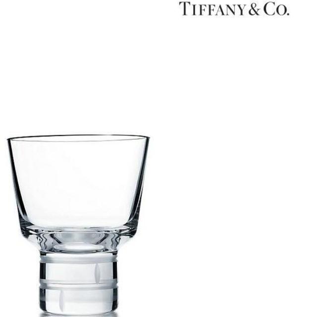 Tiffany & Co. Modern Bamboo Crystal Cocktail Glass