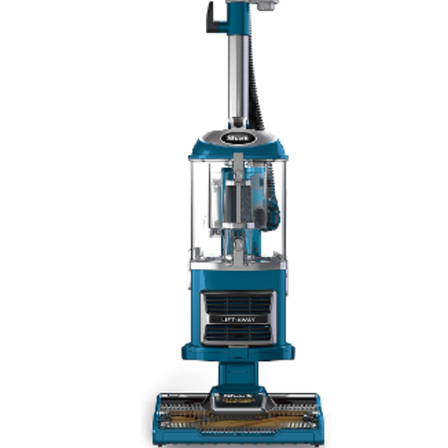 Shark ZU503AMZ Navigator Lift-Away Upright Vacuum with Self-Cleaning Brushroll, HEPA Filter, Swivel Steering, Upholstery Tool & Pet Crevice Tool, Perfect for Pets & Multi-Surface Cleaning, Teal