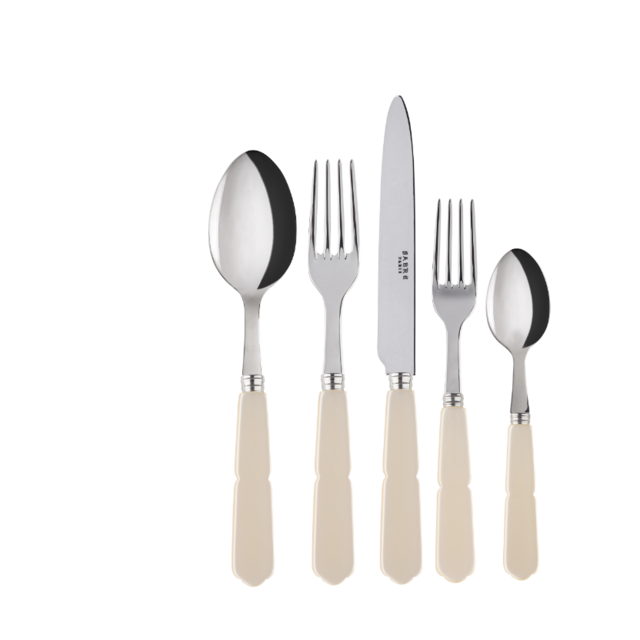 5 Piece Place Setting - Pearl Gustave Collection – Land Of Belle
