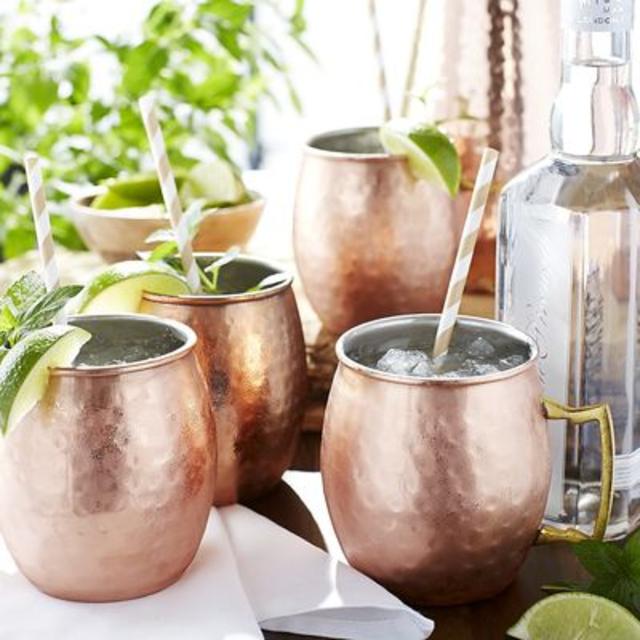 Moscow Mule 4-piece Mug Set