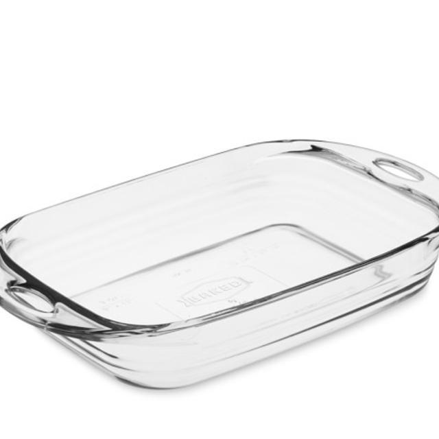Baked Glass Baking Dish, Rectangular, 9" x 13"