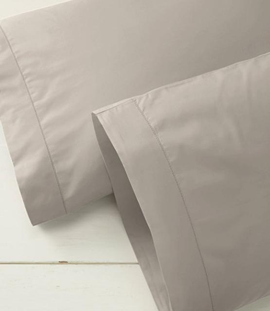 280-Thread-Count Pima Cotton Percale Pillowcases, Set of Two