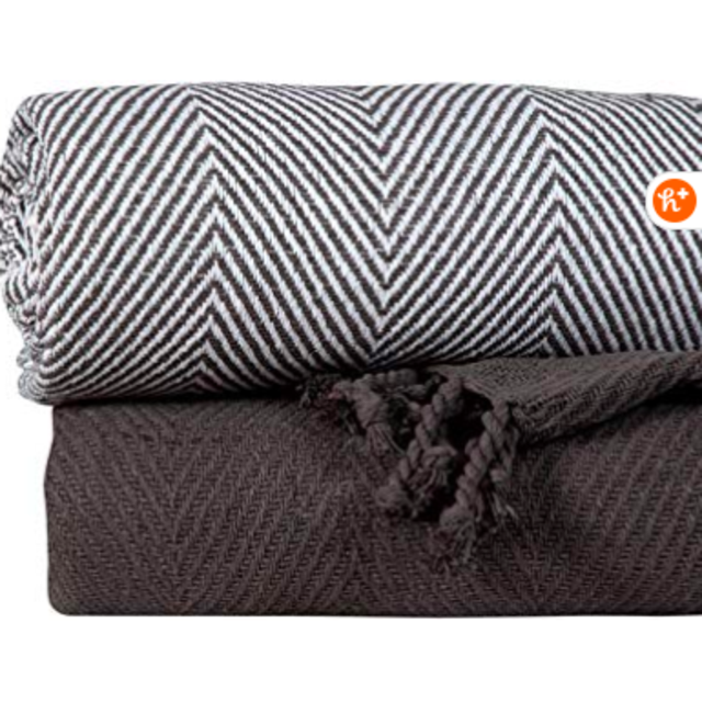 2 Pack Throw Blankets