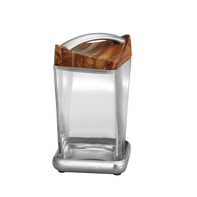 Nambé Twist 8" Canister