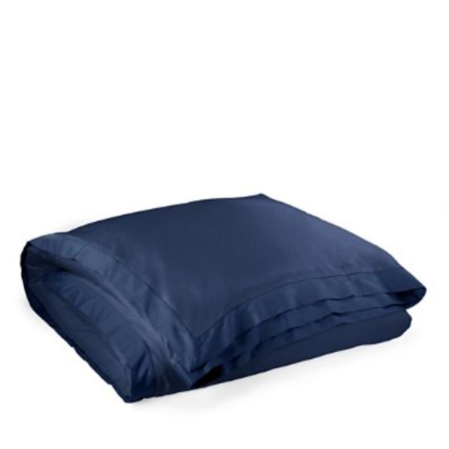 Ralph Lauren Langdon Solid Duvet, Queen - Vintage Silver