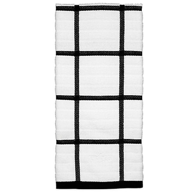 All-Clad Coordinate Plaid Kitchen Towel in Black