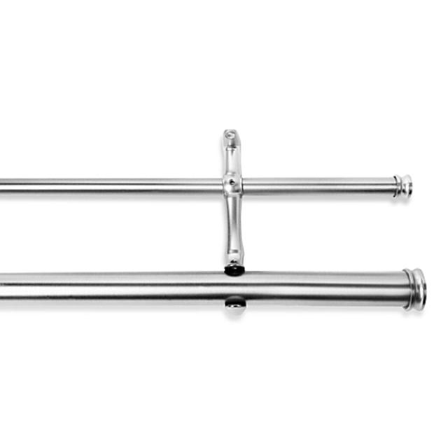 Cambria® Premier Complete 48-Inch x 88-Inch Double Drapery Rod in Polished Nickel