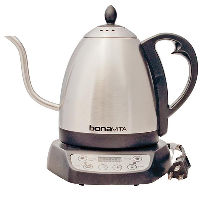 Bonavita BV382510V Electric Kettle, Gooseneck Variable Temperature, 1.0L