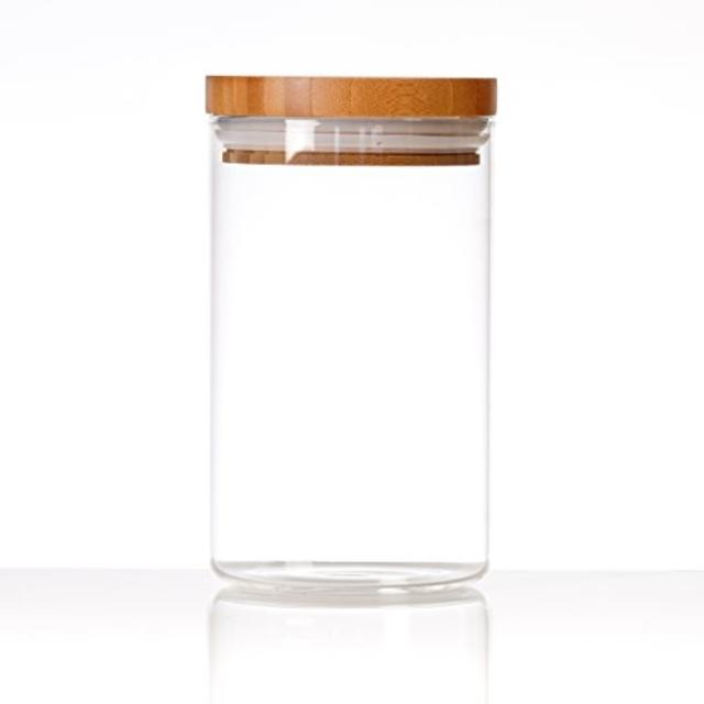 Glassery Airtight Glass Jar, Medium (4-cup)