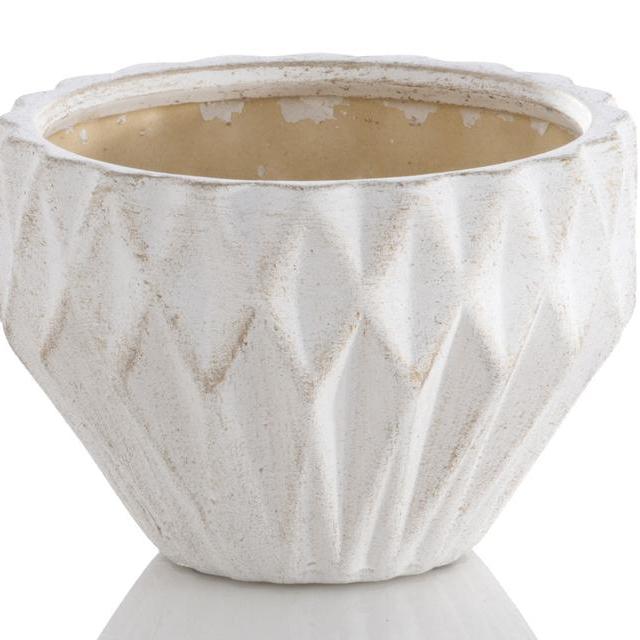 Lyon Planter, Ivory