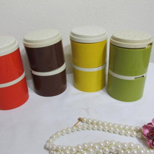 Tupperware Spice Container Set of 8 Stackable