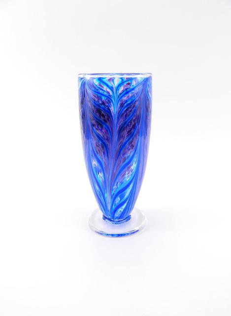 Purple Blown Glass Vase