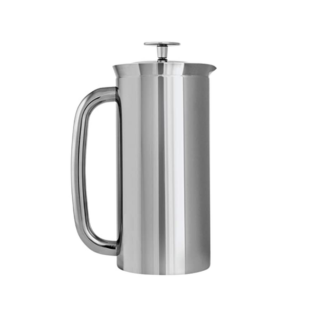ESPRO P7 Double Walled Stainless Steel Insulated Coffee French Press (Polished Stainless Steel, 18 Ounce)