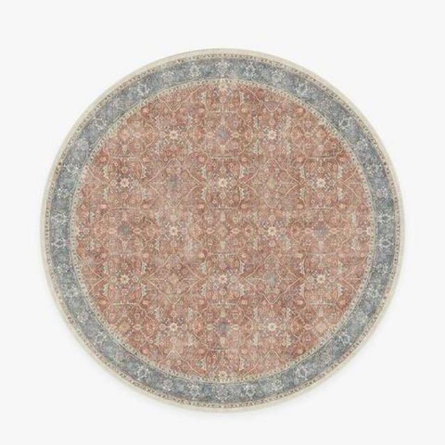 Celestine Coral Rug - 6"