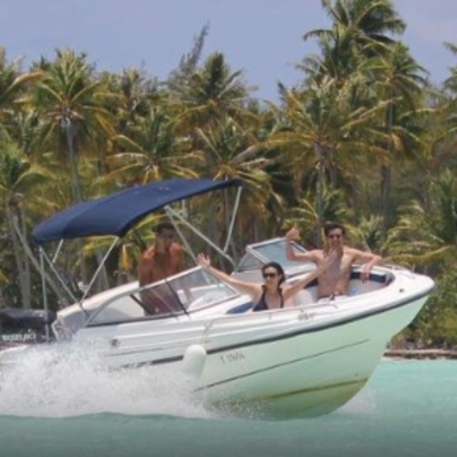 Boat Tour with snorkeling in Bora Bora or Moorea