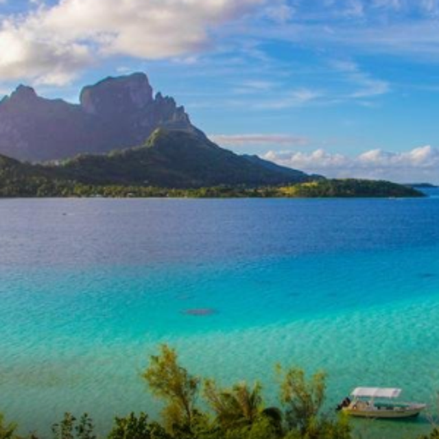 Padding Boarding in Bora Bora and Moorea