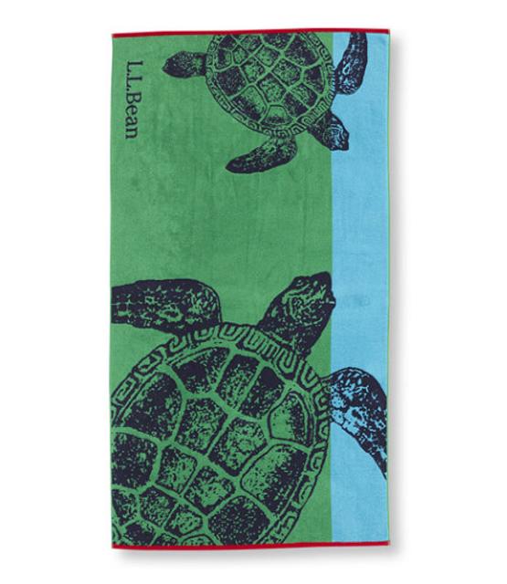 Seaside Beach Towel, Turtles