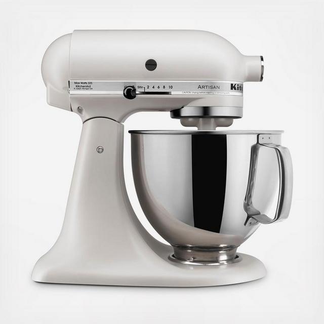 KitchenAid® Artisan Stand Mixer, White/Silver